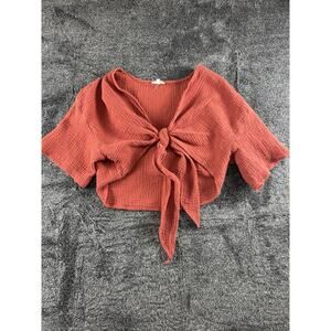 Women’s La Miel 100% Cotton Blouse Large Pink